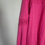 Crown & Ivy  Pink Bell Sleeve Top Photo 2