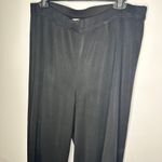 Misook Black Ultra High Rise Straight Dress Pants Women's Medium Photo 1