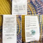 Anthropologie  Space-Dyed Knit Midi Dress Size XL Scoop Neck Short Sleeve Pastel Photo 11