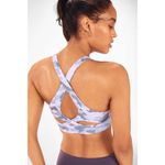 Fabletics  Haze Gray Camo No Bounce Ella High Impact Sports Bra Size S NWT Photo 1