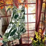 H&M Shorts One Piece Divided Palm Leaf Print Romper Photo 12