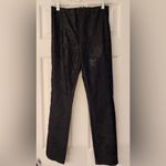 Anthropologie The Essential Foil-Printed Tuxedo Women’s Black Trousers Size 2 Photo 6