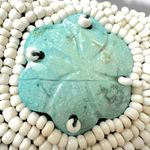 Vintage Bohemian Beachy Shell Bracelet Mermaid Summer Beaded Island Resort White Photo 5