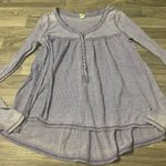 We The Free Free People Lavender Purple Long Sleeve Shirt; XS women’s Photo 0