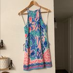 Lilly Pulitzer Vibrant Coral Reef Mini Dress Photo 6