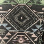 Vintage 90s New Identity Woven Tapestry Aztec Tribal Cowgirl Jacket Pockets M Black Size M Photo 9