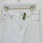 J.Crew Wide Leg Denim Trouser White Jeans High Waisted Classic Womens US 28 NWT Photo 8