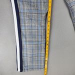 Mother Jeans The Insider Ankle Flare 30 Happy People Read Drink Coffee Plaid Brown Photo 7