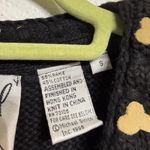 Michael Simon Black Dachshund Weiner Dog Vintage Vest Sz S Photo 5