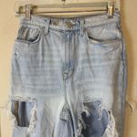Urban Outfitters BDG  Jeans Womens 26 Mom High Rise Thrashed Distressed Denim Photo 2