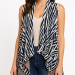 Xhilaration  boho slouchy cardi vest Photo 0
