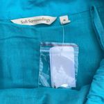 Soft Surroundings  turquoise blue maxi skirt Bollywood NWT Womens Size Medium Photo 2