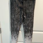 Adidas  Black and White Cropped Pants Photo 1