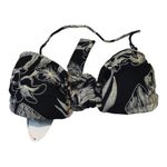 Sunsets Black Cream Bikini Top Size Small NWT #6876 Photo 0
