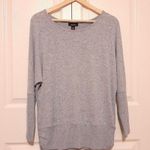 Alyx Sweater Light Blue Bat Sleeve Ruched Hemline Casual Pullover Knit Top M Size M Photo 12