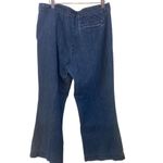 CHAPS Vintage Y2K  denim wide leg size 12 100% cotton Photo 8