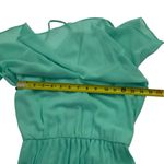 B Darlin B. Darlin Juniors Womens Pleated Size 3/4 Party Long Flowy Dress Mint Green Photo 5