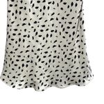 Lola Grace Cowl Neck Cream Black Ultra Mini Slip Dress Small Photo 7