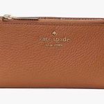 Kate Spade zippy convertible Brown Leather crossbody + wallet Photo 5