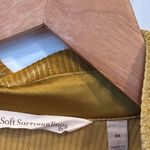 Soft Surroundings  Gold Button Down Tunic Top‎ Size Medium Photo 3