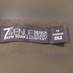 New York & Co. 7th Avenue cargo dress pants - olive green - size 12 Photo 4