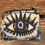 NEW Abstract Evil Eye Multicolor Miniature Bag / Coin Purse Photo 3