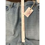 Jessica Simpson Boyfriend Jean Wide Leg Distressed Size 22W NWT Dearest Blue NWT Photo 14