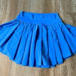 Aerie  Offline Real Me Tennis Skirt Skort Periwinkle Blue Ruffles Spandex Size S Photo 0