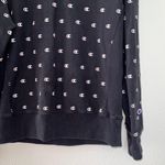 Champion Reverse Weave Warm Up All Over Crew Neck Sweatshirt Photo 3