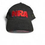 NRA vintage cloth adjustable hat Black Photo 2