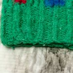 Colorful Geometric Pattern Sweater Vintage Classic 80s Mohair Wool Bold Cosplay Green Size M Photo 9