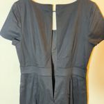J.Crew NWT  Tailored Square-Neck Sheath Dress‎ Black Size 12 Photo 6