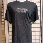 We’re not really strangers Affirmations Tee, Black, 2xL Gray Size XXL Photo 0
