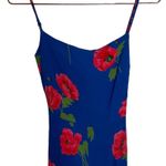 Flynn Skye Floral Cutout Sleeveless Rosalie Blue Pink Jumpsuit size Small Photo 9