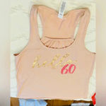 60th pink birthday tank top, sash and crown 👑 Photo 3