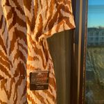 Mlle Gabrielle NWT  XL Underbrush Belted Button-front Dress Photo 8