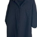 Young Fabulous and Broke YFB gauze shirt dress size large Photo 0