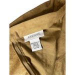 Avenue Vintage Suede Long Skirt Fall Cut out detail Women size 14 / 16 Photo 2