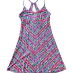 Patagonia  Women’s Sprint Dress Keyhole A-Line Shelf Bra Medium Rainbow Organic Photo 0