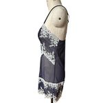 Wacoal  Embrace Lace Chemise in Navy Blue Size Medium Photo 2