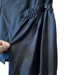 Walter Baker  New York M blazer coat jacket Removable Bell Sleeves Bow Black Photo 3