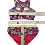 Chamela Floral Bikini Swimsuit Womens Small Two Piece Lined Swimwear Photo 9