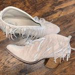 Boutique Tan Fringe Booties Photo 0