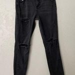 RSQ  Manhattan high rise black distressed skinny jeans Photo 0