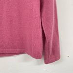Charter Club Pink Cashmere Turtleneck Sweater Womens S Barbie Long Sleeve Damage Photo 5