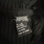 Shine NEW YORK Black Faux Fur Vest. Medium Photo 4