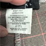 Tribal Size 8 PLAID pants with pink/purple pinstripes NWOT Photo 4