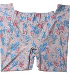 Love Shack Fancy x Bandier Leggings Small Pink Floral Countryside Painted Meadow Photo 0