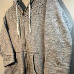 American Eagle Y2K  Outfitters Gray Hoodie SZ S 2000s Vintage Sweater Top Casual Photo 1