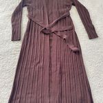 House of Harlow Women’s  brown Knit ribbed Dress & Cardigan Set Size Medium Photo 1